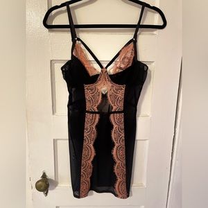 Adore Me’s Black & Pink Slip